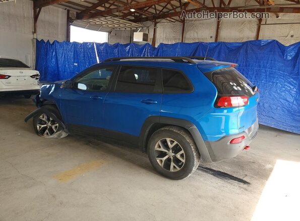 1C4PJMBX1JD513670 2018 JEEP CHEROKEE Blue უკანა მარცხენა