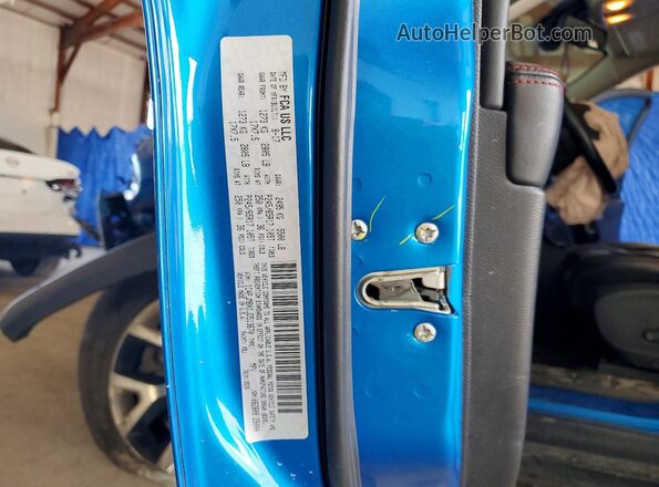 1C4PJMBX1JD513670 2018 JEEP CHEROKEE Blue VIN კოდის სტიკერის ხედი