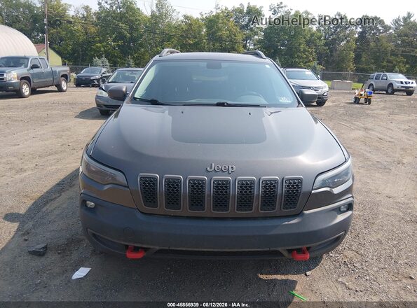 1C4PJMBX1KD310361 2019 JEEP CHEROKEE Gray Вид щитка приладів