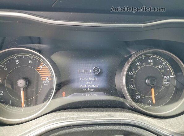1C4PJMBX1KD429995 2019 JEEP CHEROKEE White Instrument cluster view