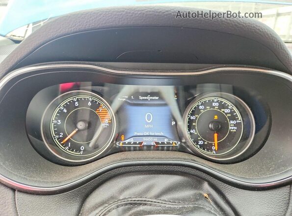 1C4PJMBX1LD532898 2020 JEEP CHEROKEE Blue ხელსაწყოთა პანელის ხედი