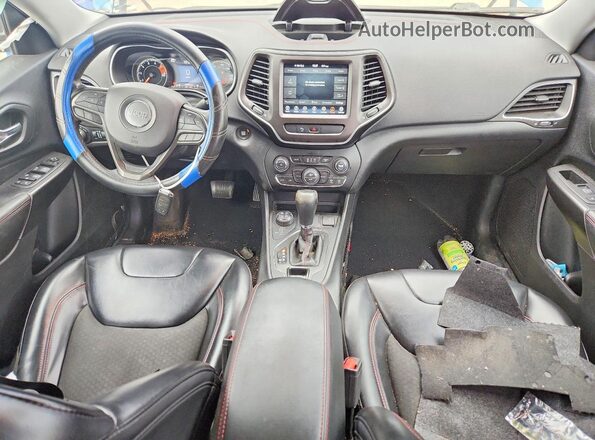 1C4PJMBX1LD532898 2020 JEEP CHEROKEE Blue წინა პანელის ხედი