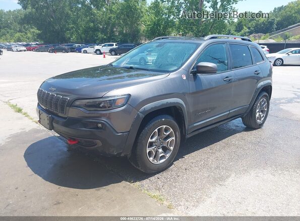 1C4PJMBX1LD643368 2020 JEEP CHEROKEE Gray Передня ліва чверть
