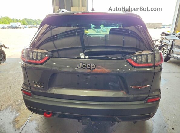 1C4PJMBX1MD129344 2021 JEEP CHEROKEE Gray Rear view