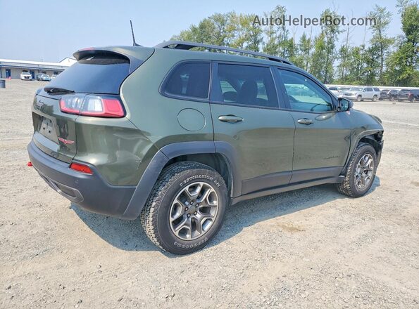 1C4PJMBX1MD220372 2021 JEEP CHEROKEE Green Tył prawy