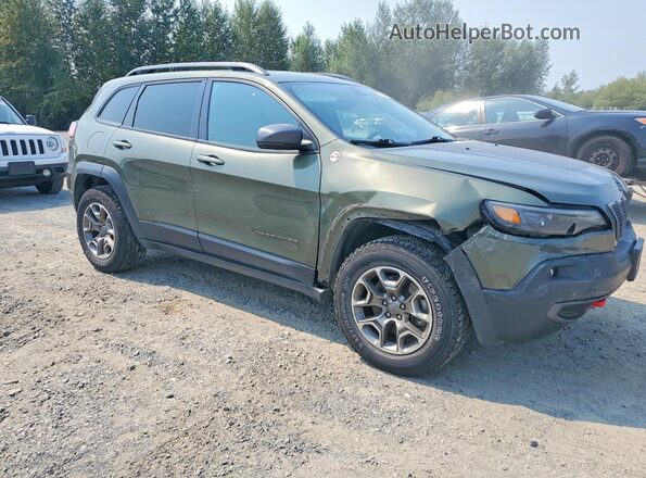 1C4PJMBX1MD220372 2021 JEEP CHEROKEE Green Przód prawy