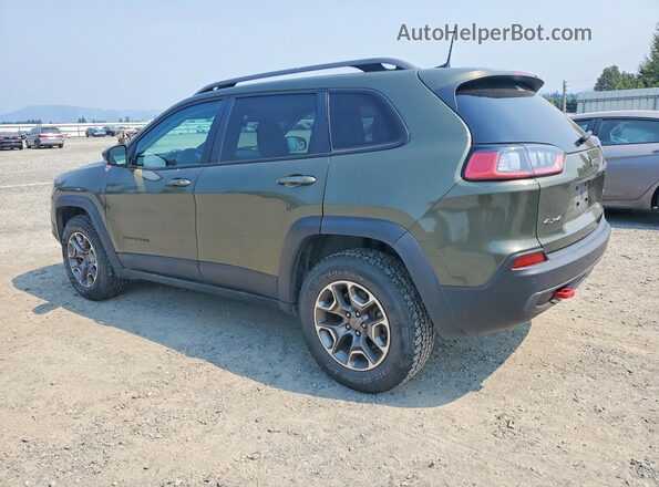 1C4PJMBX1MD220372 2021 JEEP CHEROKEE Green Tył lewy