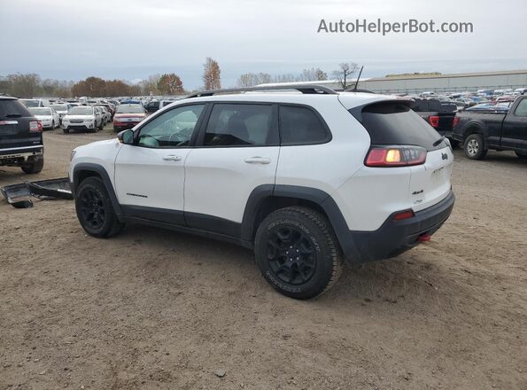 1C4PJMBX2KD492278 2019 JEEP CHEROKEE White Trasero izquierdo