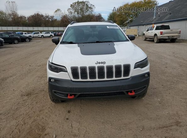 1C4PJMBX2KD492278 2019 JEEP CHEROKEE White Vista frontal