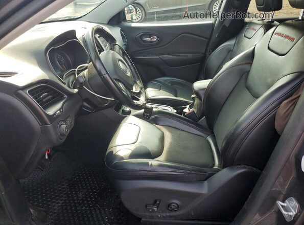 1C4PJMBX2LD504141 2020 JEEP CHEROKEE Gray წინა სალონის ხედი