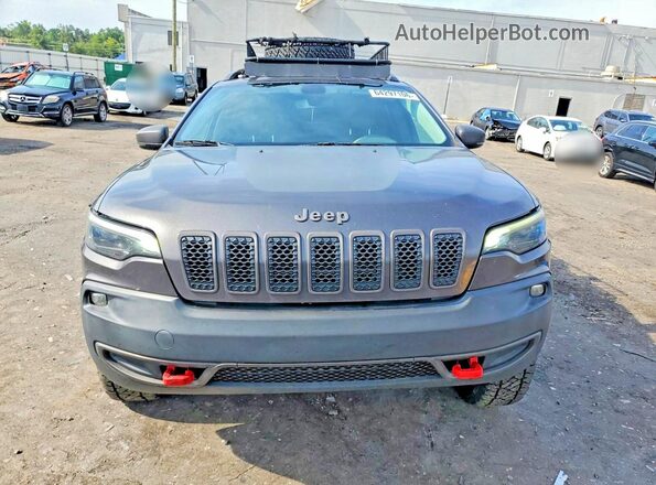 1C4PJMBX2LD504141 2020 JEEP CHEROKEE Gray წინა ხედი