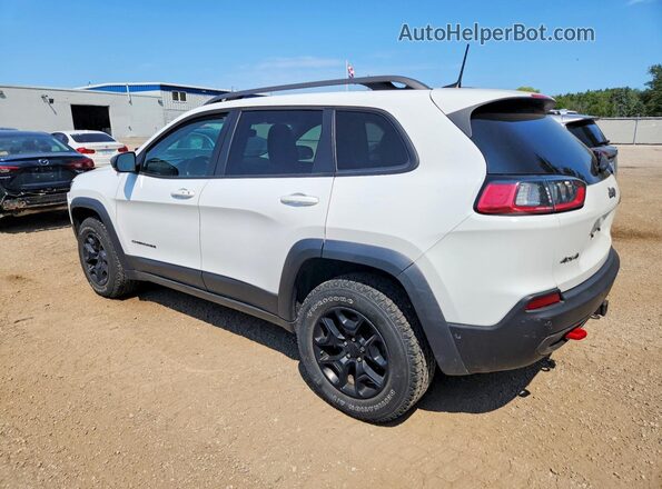 1C4PJMBX2MD205718 2021 JEEP CHEROKEE White Trasero izquierdo