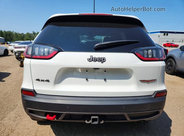 1C4PJMBX2MD205718 2021 JEEP CHEROKEE White Vista trasera