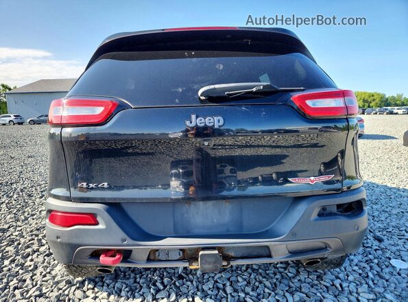 1C4PJMBX3JD546301 2018 JEEP CHEROKEE Black Rear view