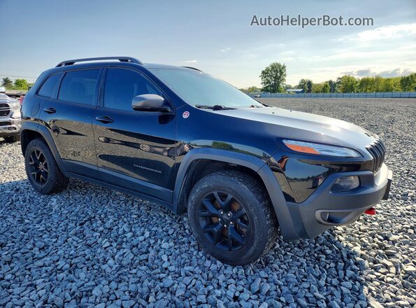 1C4PJMBX3JD546301 2018 JEEP CHEROKEE Black Front right