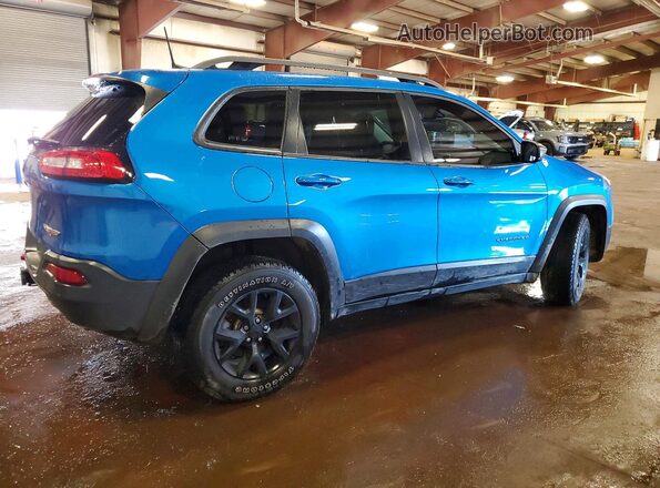 1C4PJMBX3JD550798 2018 JEEP CHEROKEE Blue Հետևի աջ