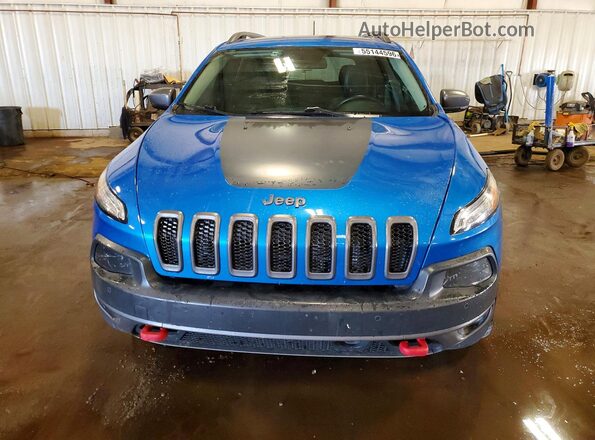 1C4PJMBX3JD550798 2018 JEEP CHEROKEE Blue Դիմացի տեսք