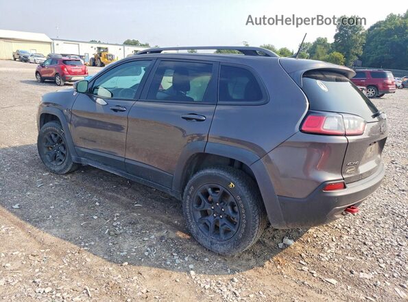1C4PJMBX3MD253261 2021 JEEP CHEROKEE Gray Trasero izquierdo