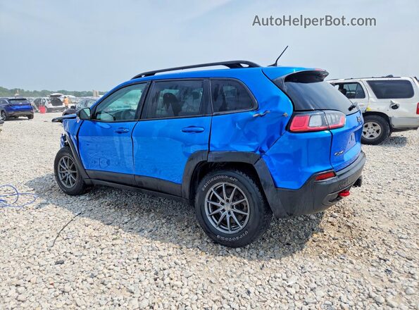 1C4PJMBX3ND515989 2022 JEEP CHEROKEE Синий Задняя левая четверть