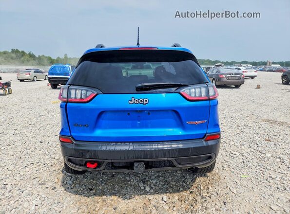 1C4PJMBX3ND515989 2022 JEEP CHEROKEE Синий Вид сзади