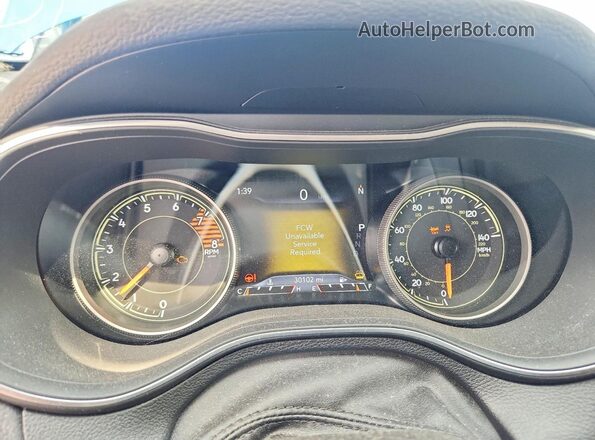 1C4PJMBX3ND515989 2022 JEEP CHEROKEE Синий Вид щитка приборов