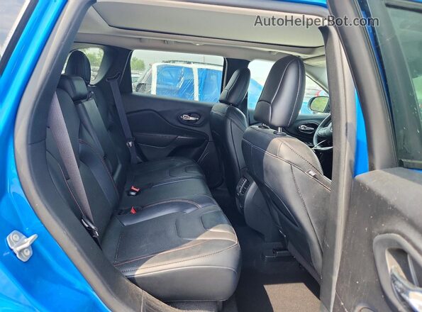 1C4PJMBX3ND515989 2022 JEEP CHEROKEE Синий Вид задних сидений
