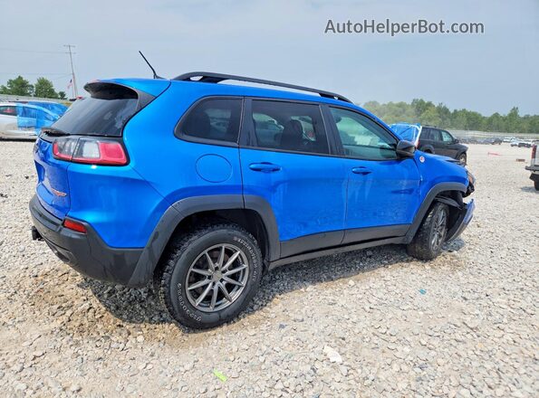 1C4PJMBX3ND515989 2022 JEEP CHEROKEE Синий Задняя правая четверть