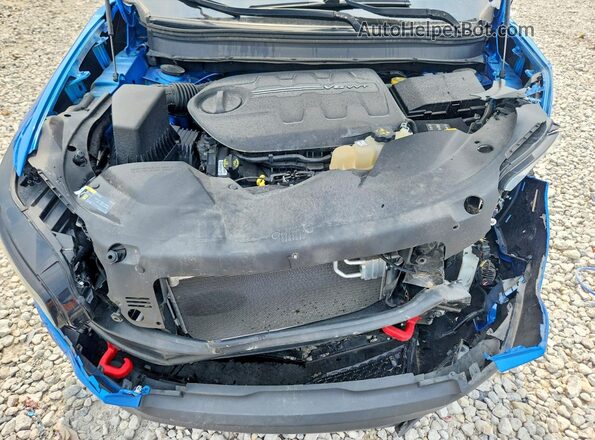 1C4PJMBX3ND515989 2022 JEEP CHEROKEE Синий Вид задней части салона