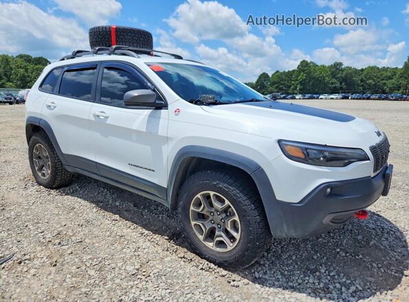 1C4PJMBX4LD612986 2020 JEEP CHEROKEE Белый Передняя правая четверть
