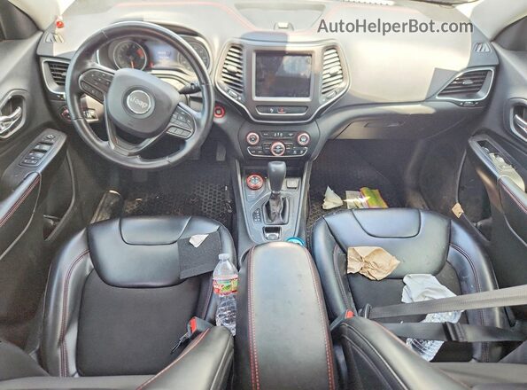1C4PJMBX4LD612986 2020 JEEP CHEROKEE Белый Вид панели приборов