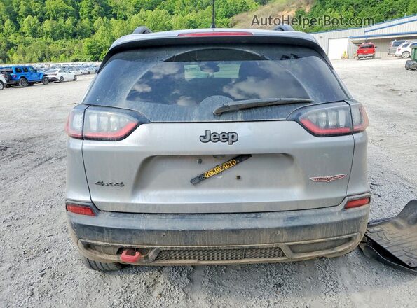 1C4PJMBX4MD145151 2021 JEEP CHEROKEE Gray უკანა ხედი