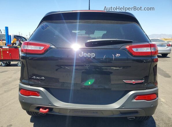 1C4PJMBX5JD559230 2018 JEEP CHEROKEE Black Rear view