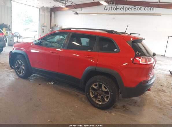 1C4PJMBX6KD231025 2019 JEEP CHEROKEE Red Trasero izquierdo