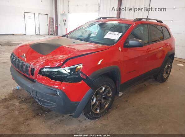1C4PJMBX6KD231025 2019 JEEP CHEROKEE Red Vista tres cuartos delantera izquierda