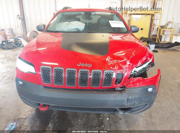 1C4PJMBX6KD231025 2019 JEEP CHEROKEE Red Vista frontal