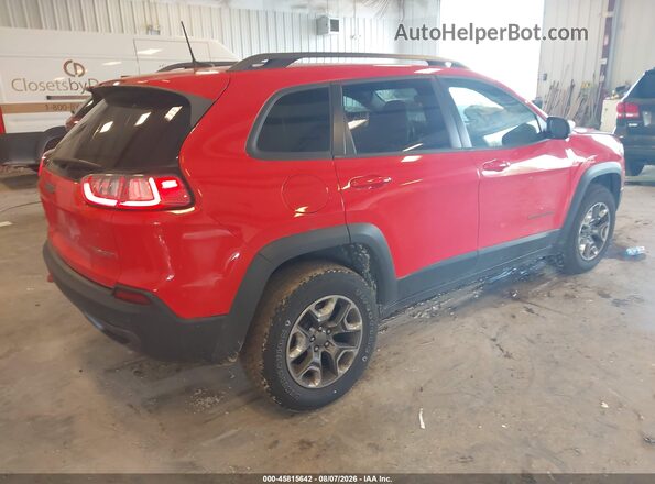 1C4PJMBX6KD231025 2019 JEEP CHEROKEE Red Trasero derecho
