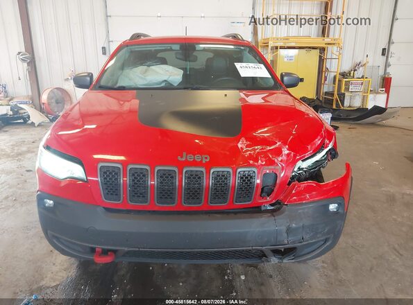 1C4PJMBX6KD231025 2019 JEEP CHEROKEE Red Vista del cuadro de instrumentos