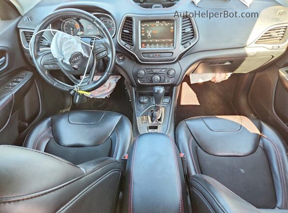 1C4PJMBX6KD260458 2019 JEEP CHEROKEE White Вид панелі приладів