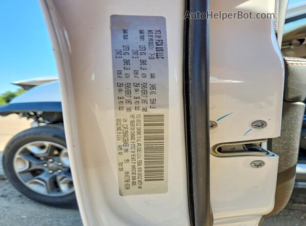 1C4PJMBX6KD260458 2019 JEEP CHEROKEE White Вид наклейки з VIN-кодом