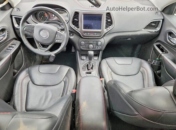 1C4PJMBX6KD365114 2019 JEEP CHEROKEE Black Вид панелі приладів