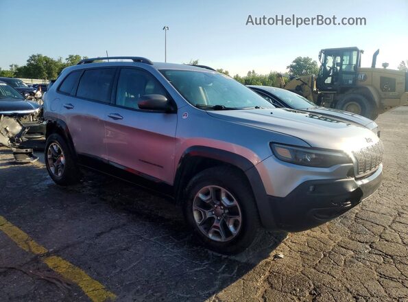 1C4PJMBX7KD189335 2019 JEEP CHEROKEE Silver Przód prawy