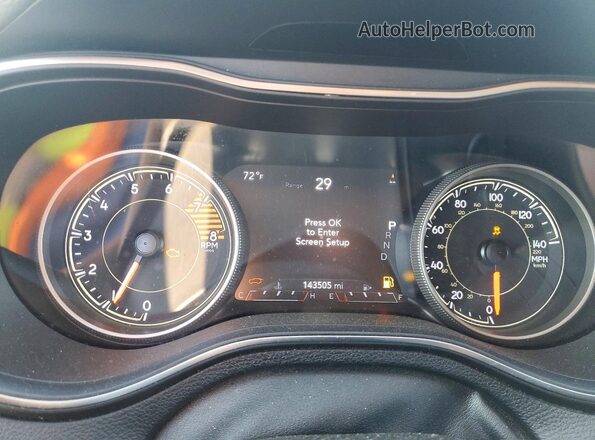 1C4PJMBX7KD189335 2019 JEEP CHEROKEE Silver Widok zestawu wskaźników