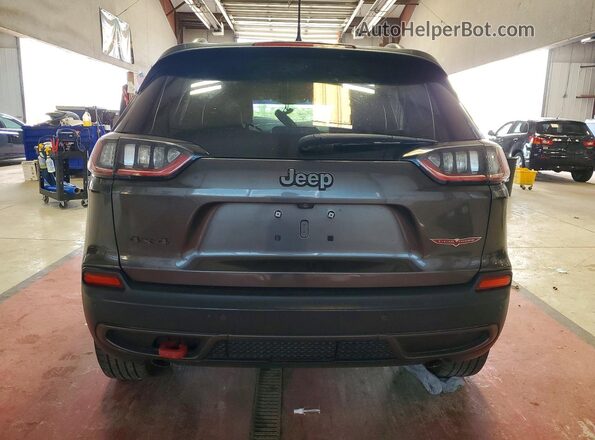 1C4PJMBX7KD245130 2019 JEEP CHEROKEE Gray Widok z tyłu