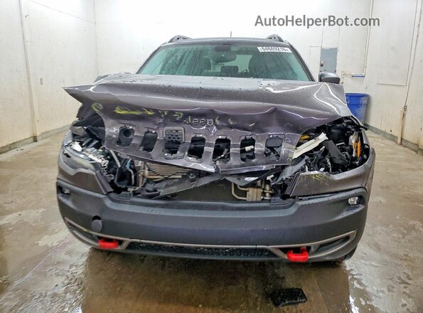 1C4PJMBX7KD398879 2019 JEEP CHEROKEE Charcoal წინა ხედი