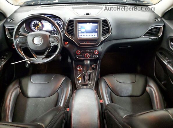 1C4PJMBX7KD398879 2019 JEEP CHEROKEE Charcoal წინა პანელის ხედი