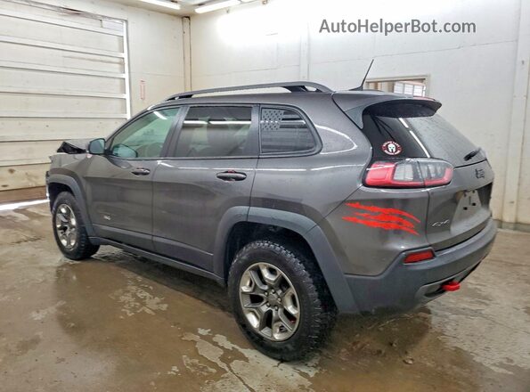 1C4PJMBX7KD398879 2019 JEEP CHEROKEE Charcoal უკანა მარცხენა
