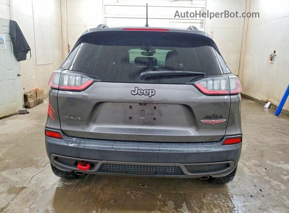 1C4PJMBX7KD398879 2019 JEEP CHEROKEE Charcoal უკანა ხედი