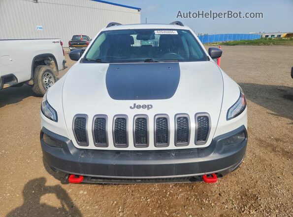 1C4PJMBX8JD521118 2018 JEEP CHEROKEE Белый Вид спереди