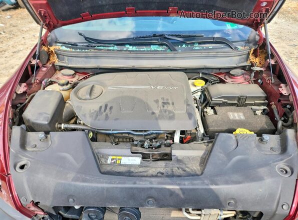 1C4PJMBX8JD599365 2018 JEEP CHEROKEE Red Вид підкапотного простору