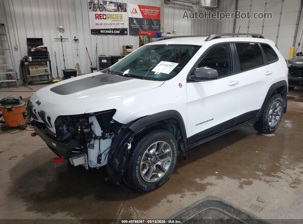 1C4PJMBX8LD643397 2020 JEEP CHEROKEE White Передня ліва чверть